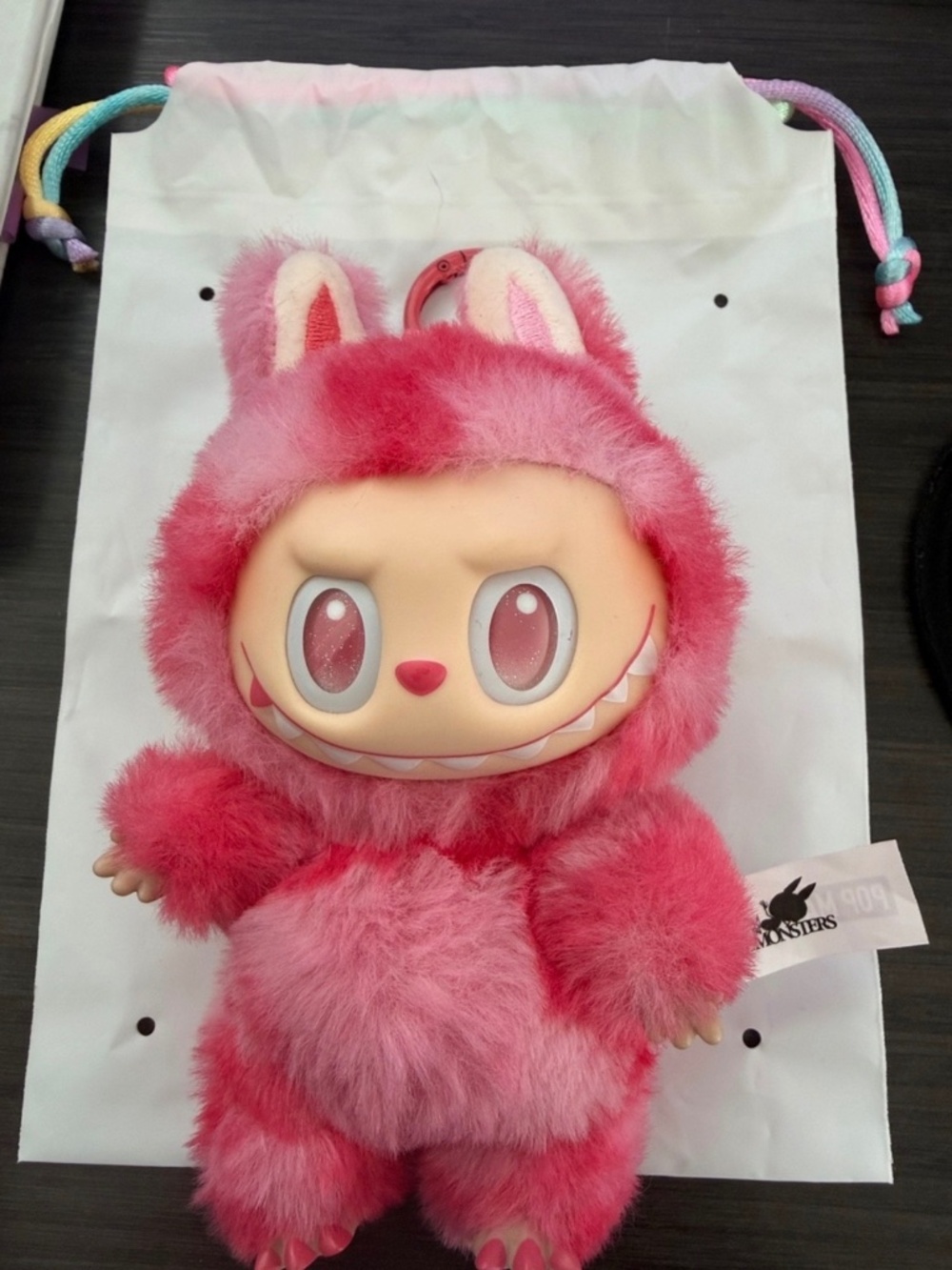 Authentic Popmart Labubu Plush Keychain- Love from the BIE collection